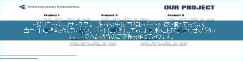 中国市場調査レポート販売サイトです。